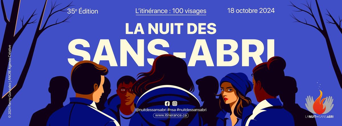 Nuit des sans-abri Centre-Ville de Qu\u00e9bec