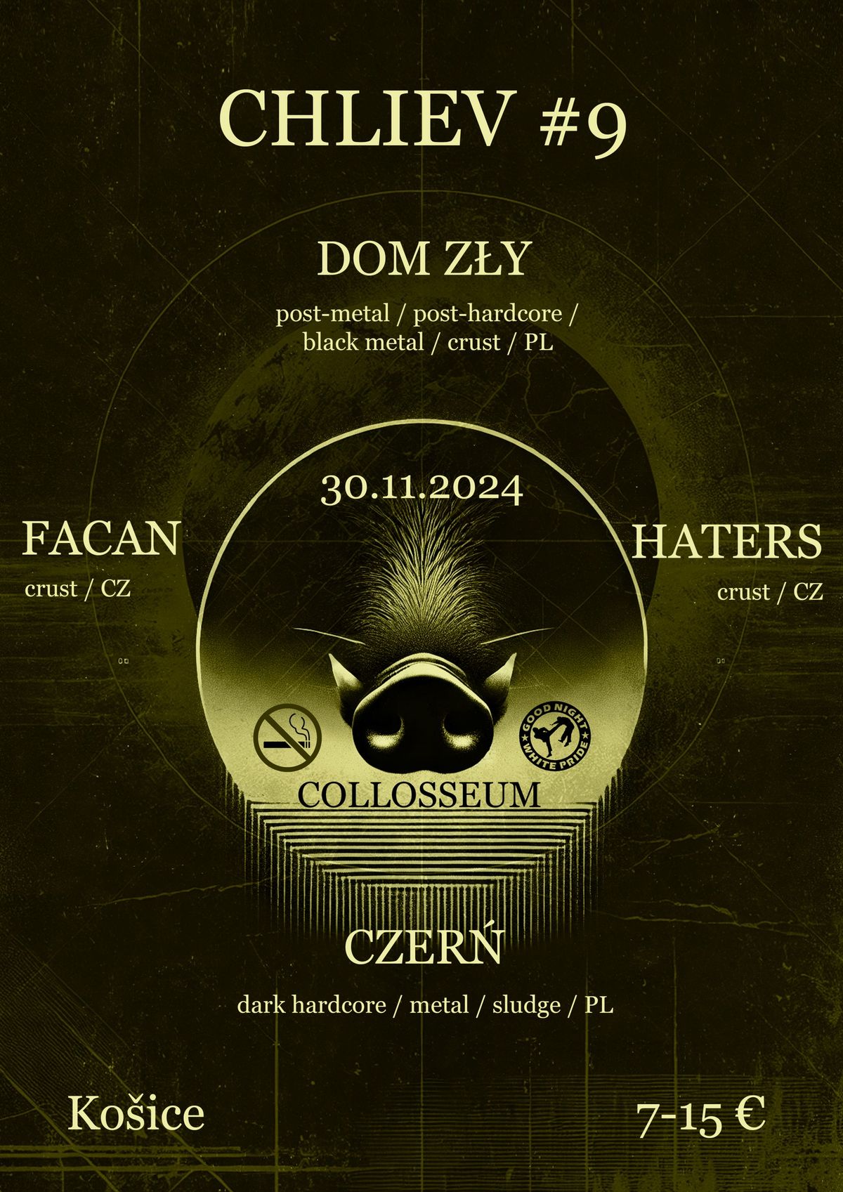 Chliev #9 (Dom Z\u0142y, CZER\u0143, Haters, Facan \/ 30.NOV)