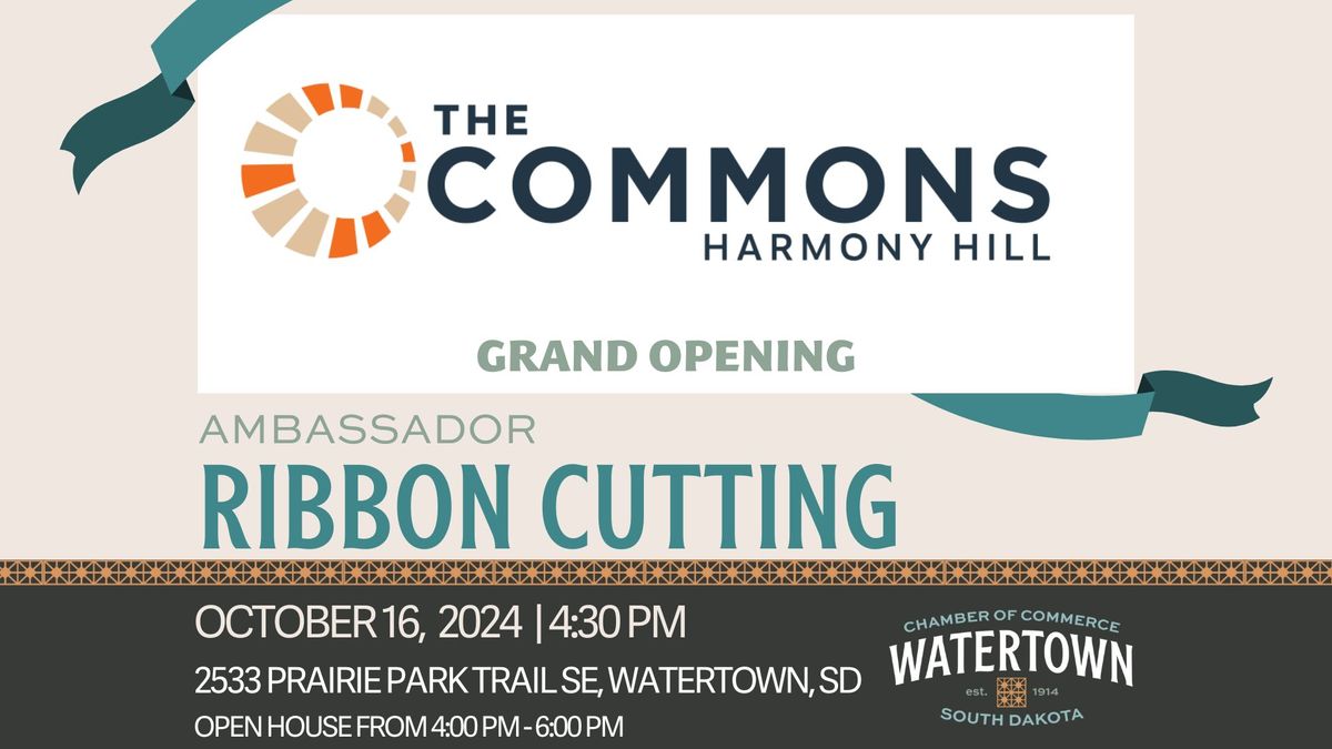 Ribbon Cutting - The Commons at The Village of Harmony Hill