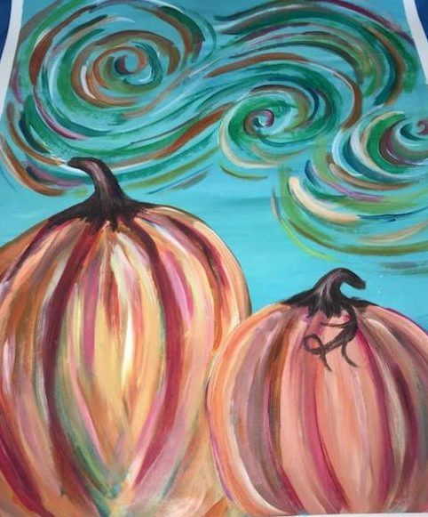 Rustic Pumpkins Paint & Sip Event 