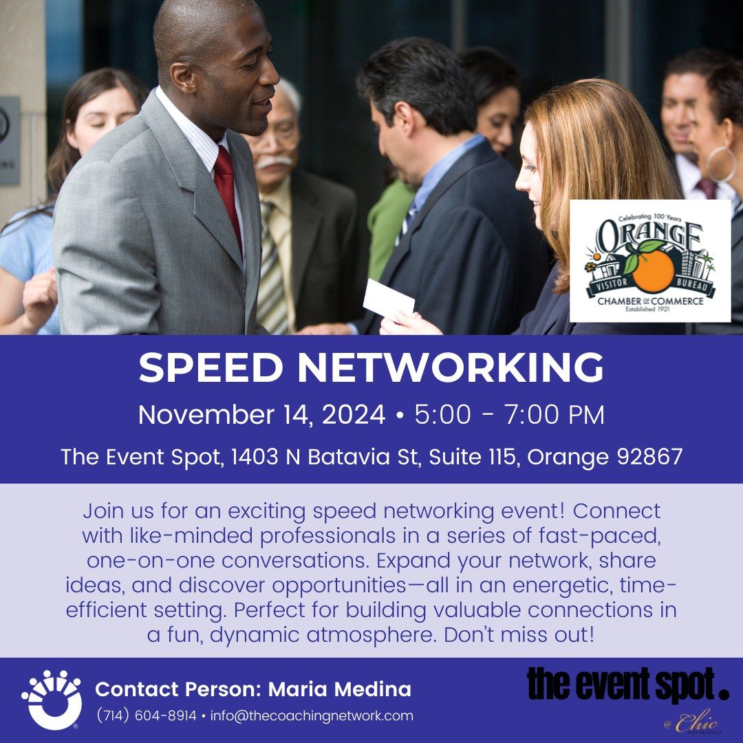 Speed Networking