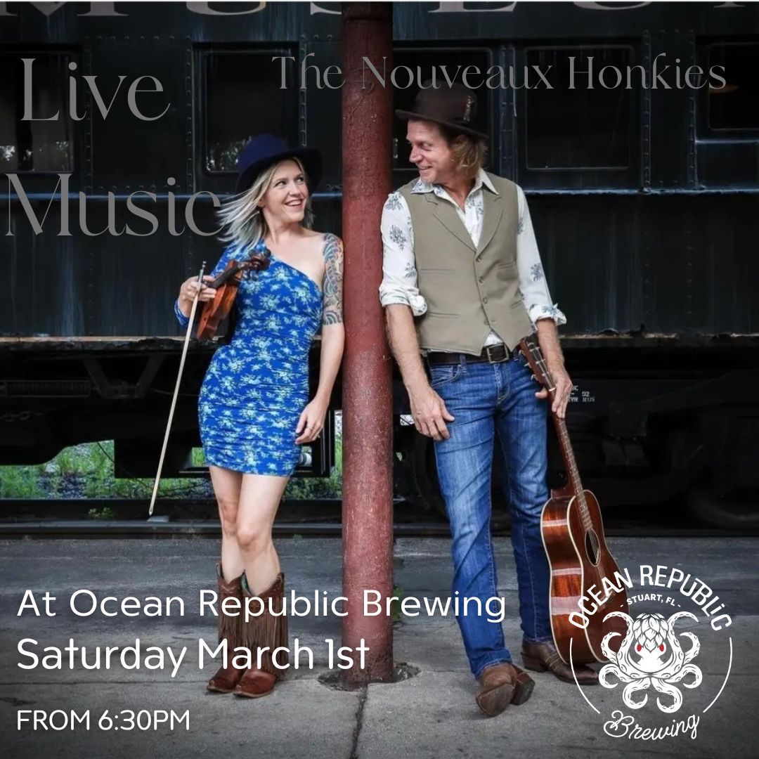 The Nouveaux Honkies live at Ocean Republic Brewing 