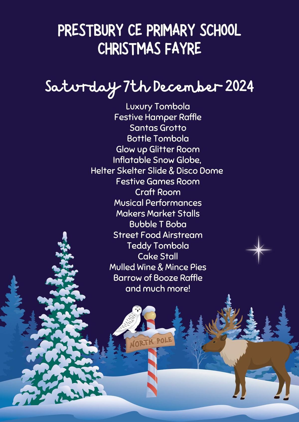 Prestbury CE School Christmas Fayre