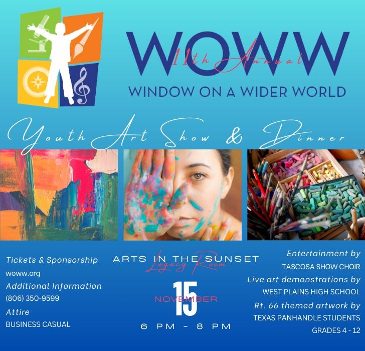 WOWW Youth Art Show & Dinner