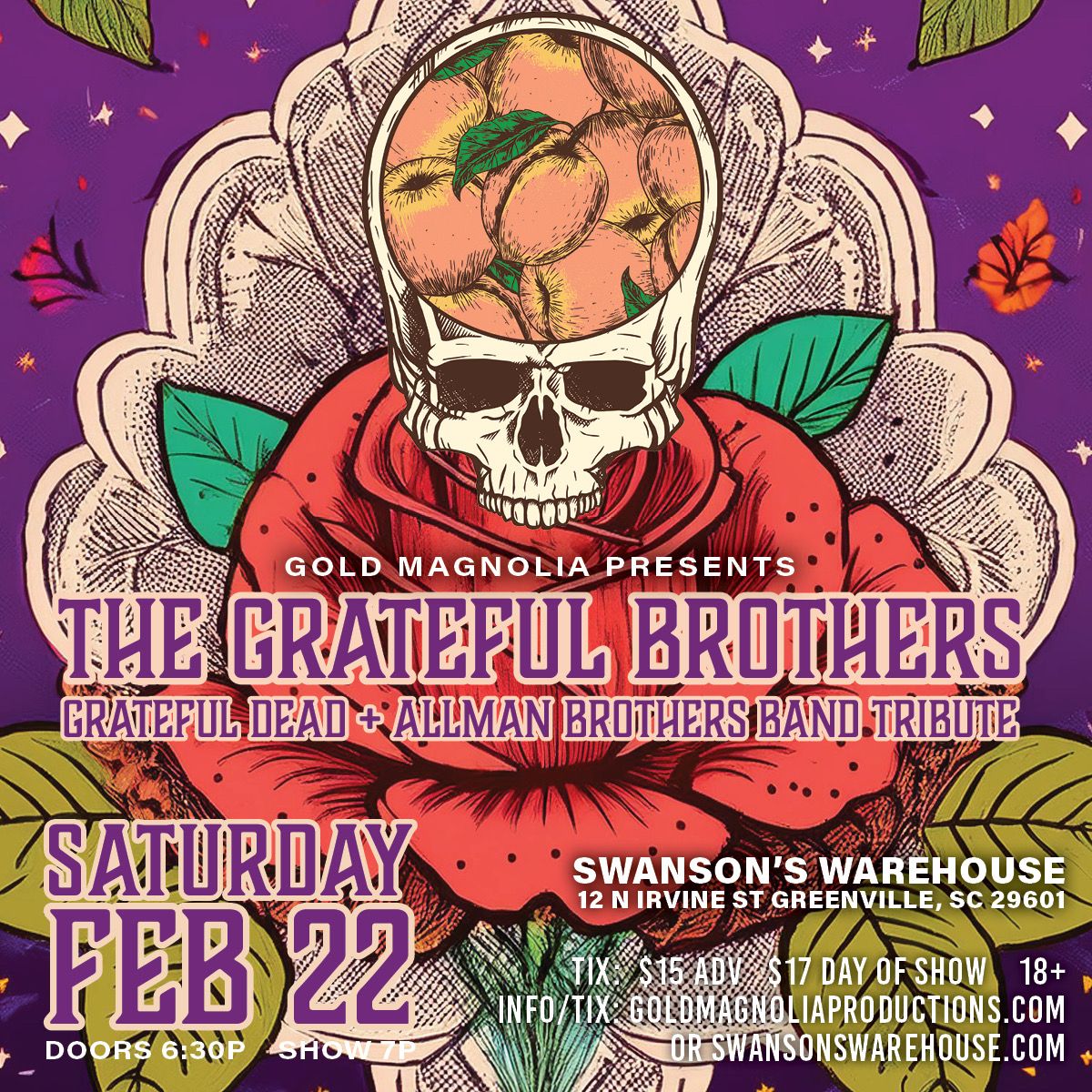 An Evening W\/ The Grateful Brothers at Swanson's Warehouse