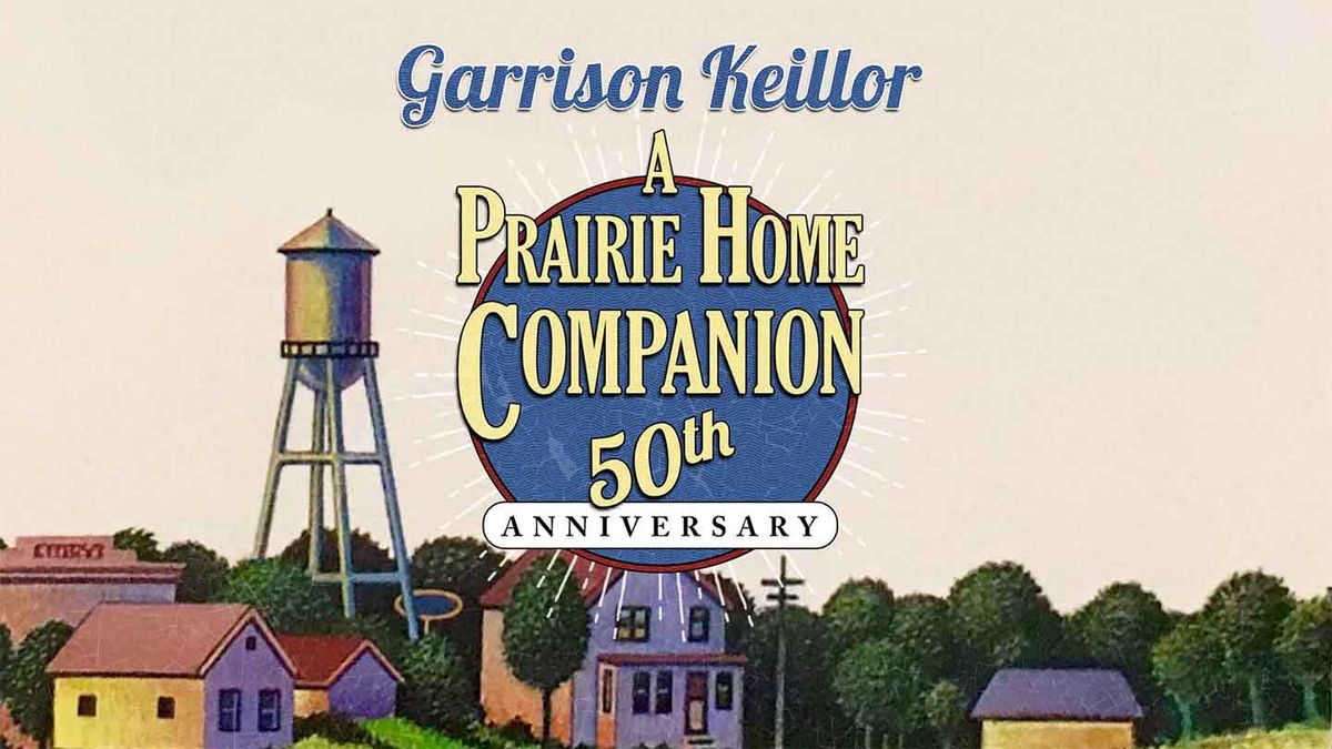 Garrison Keillor with Prairie Home Companion