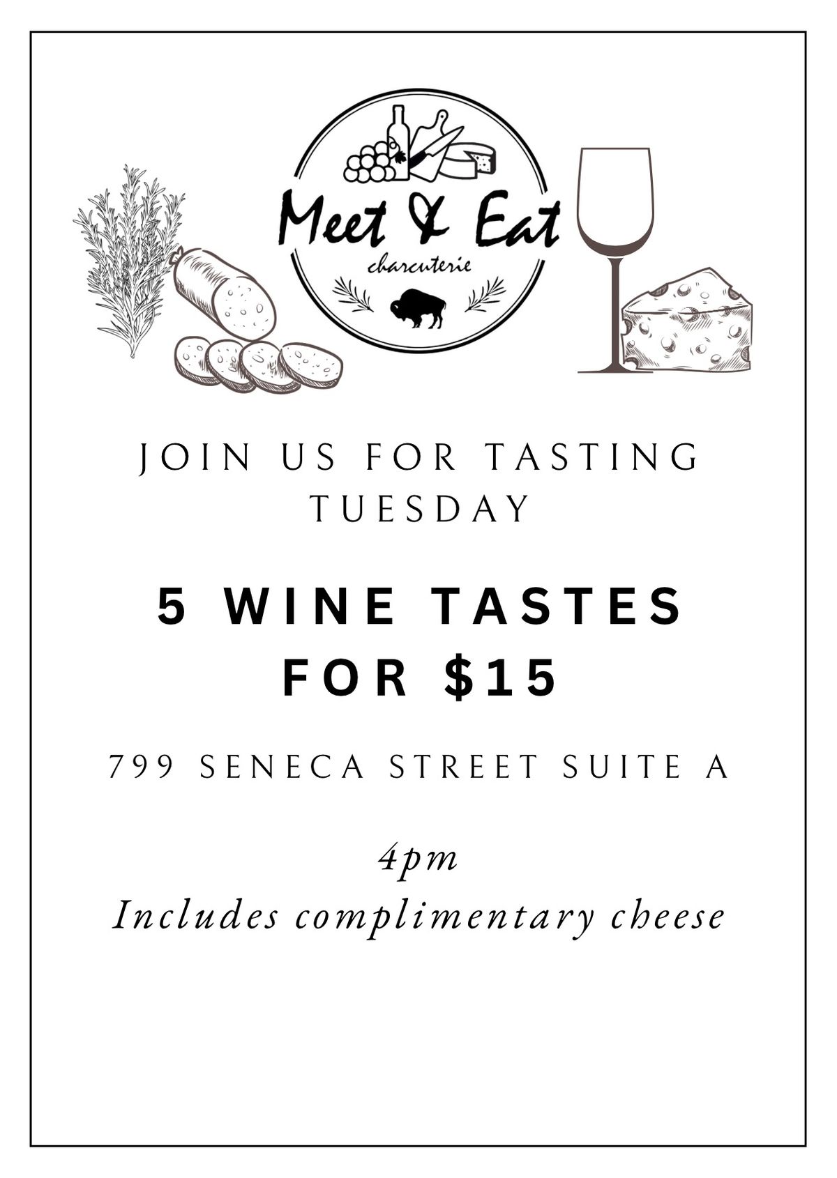 Tasting Tuesdays @ Meet & Eat Charcuterie 