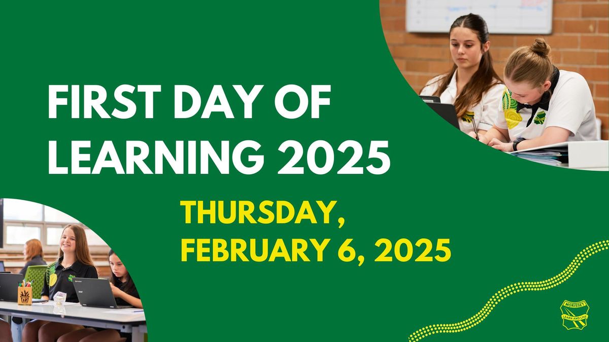 First Day of Learning 2025