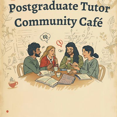 Postgraduate tutor community caf\u00e9