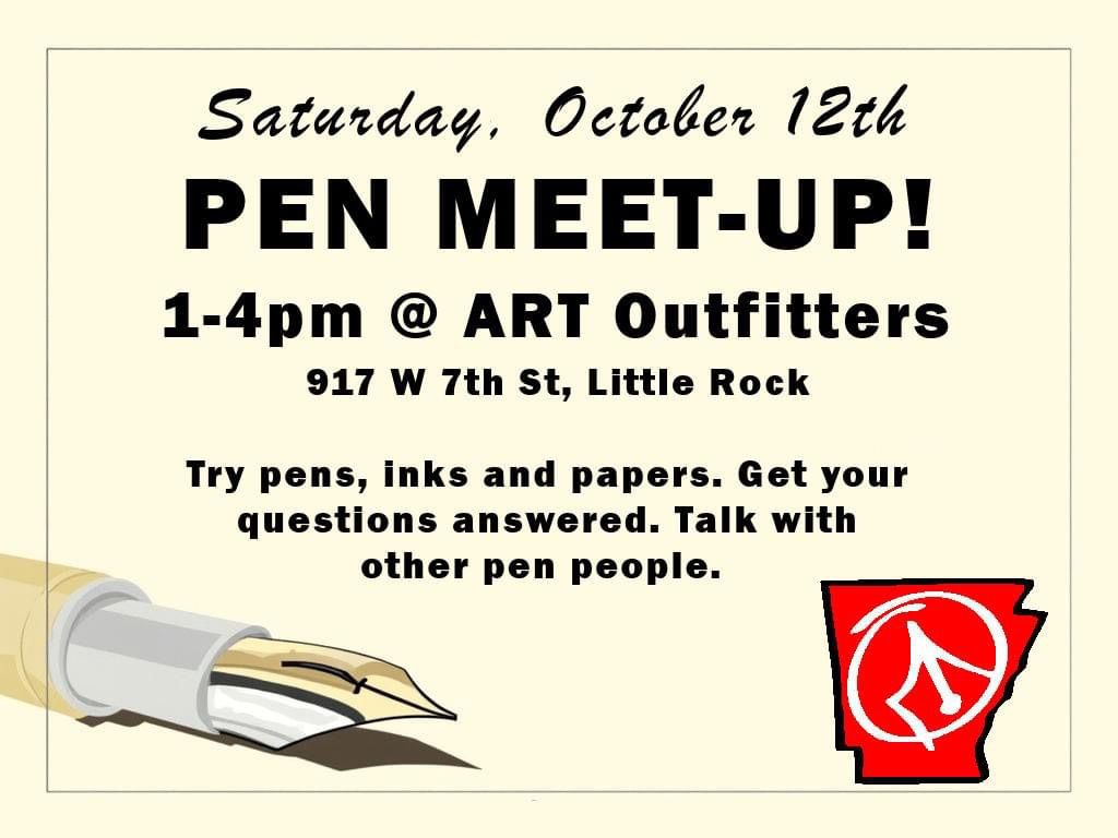 Atrkansas Pen Club Meet-Up