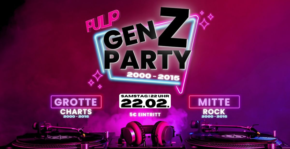 GenZ Party - Throwback Night im Pulp