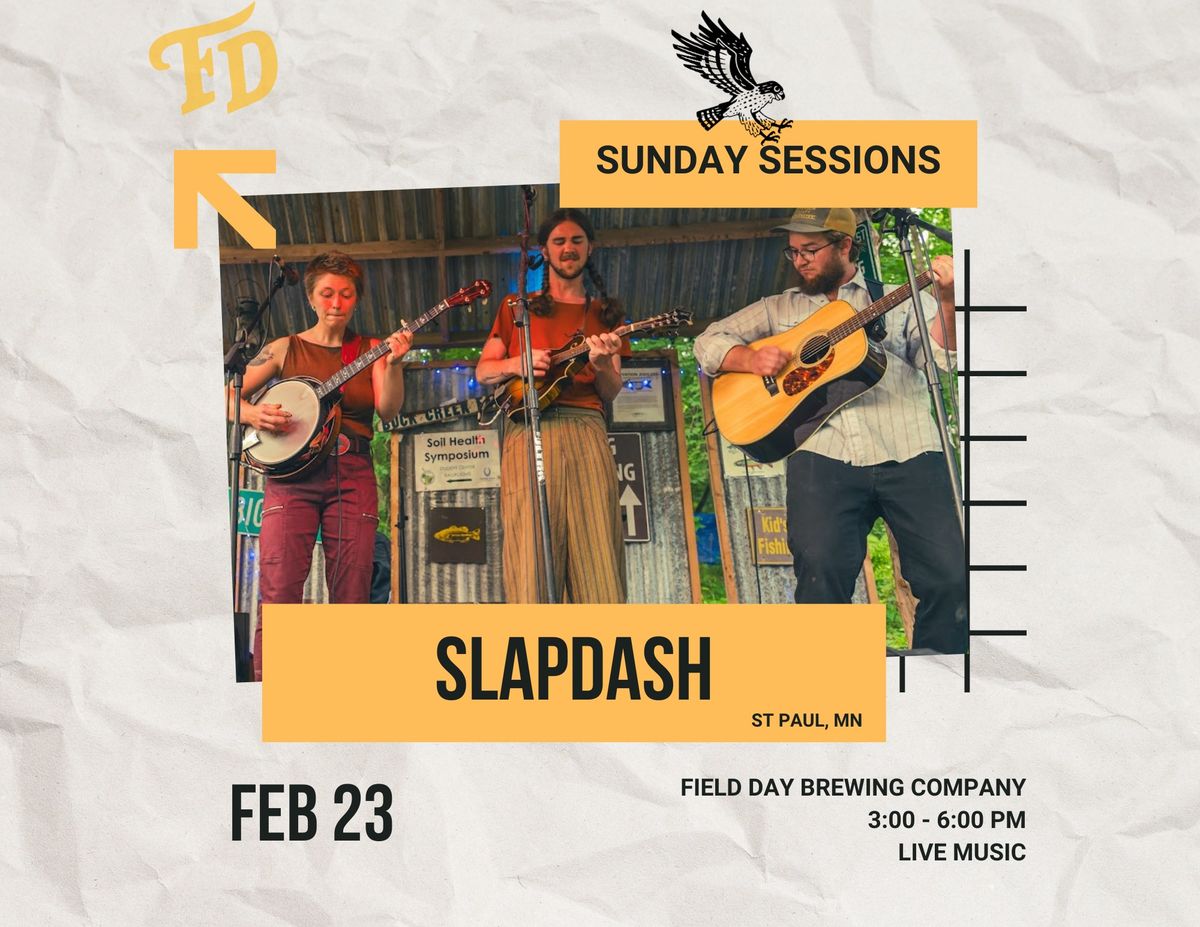 Slapdash Live at Field Day Brewing