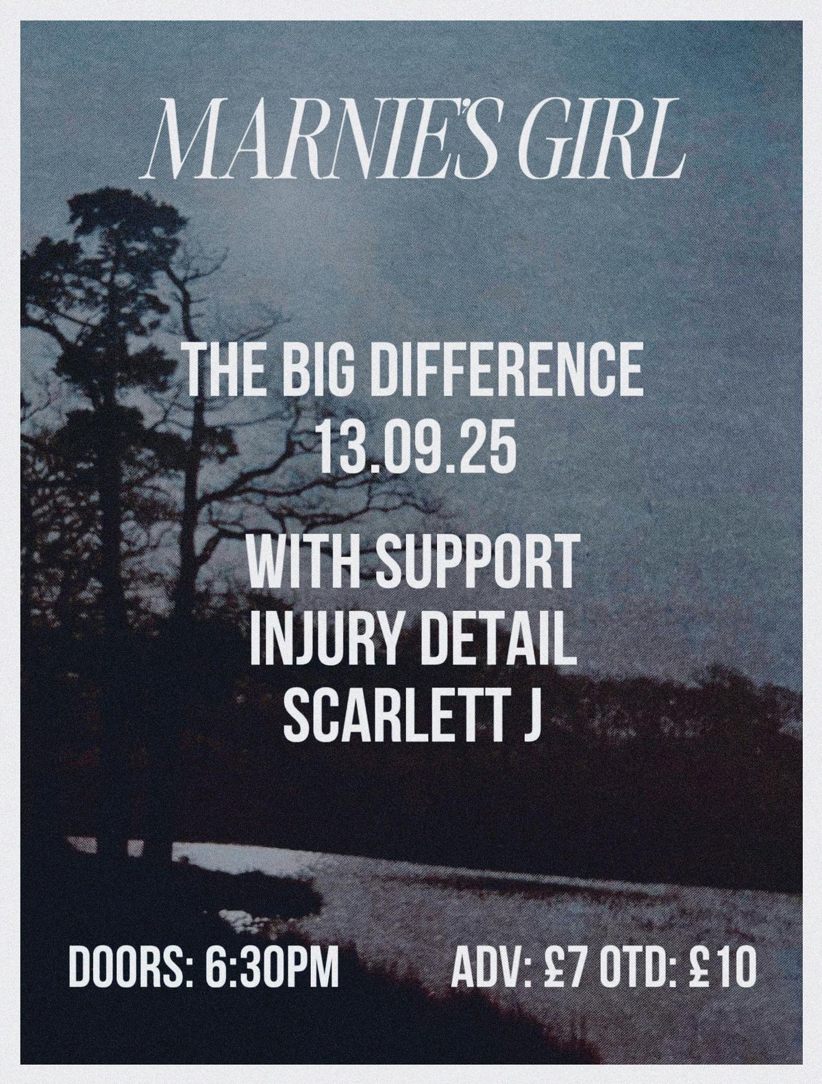 Marnie's Girl at The Big Difference