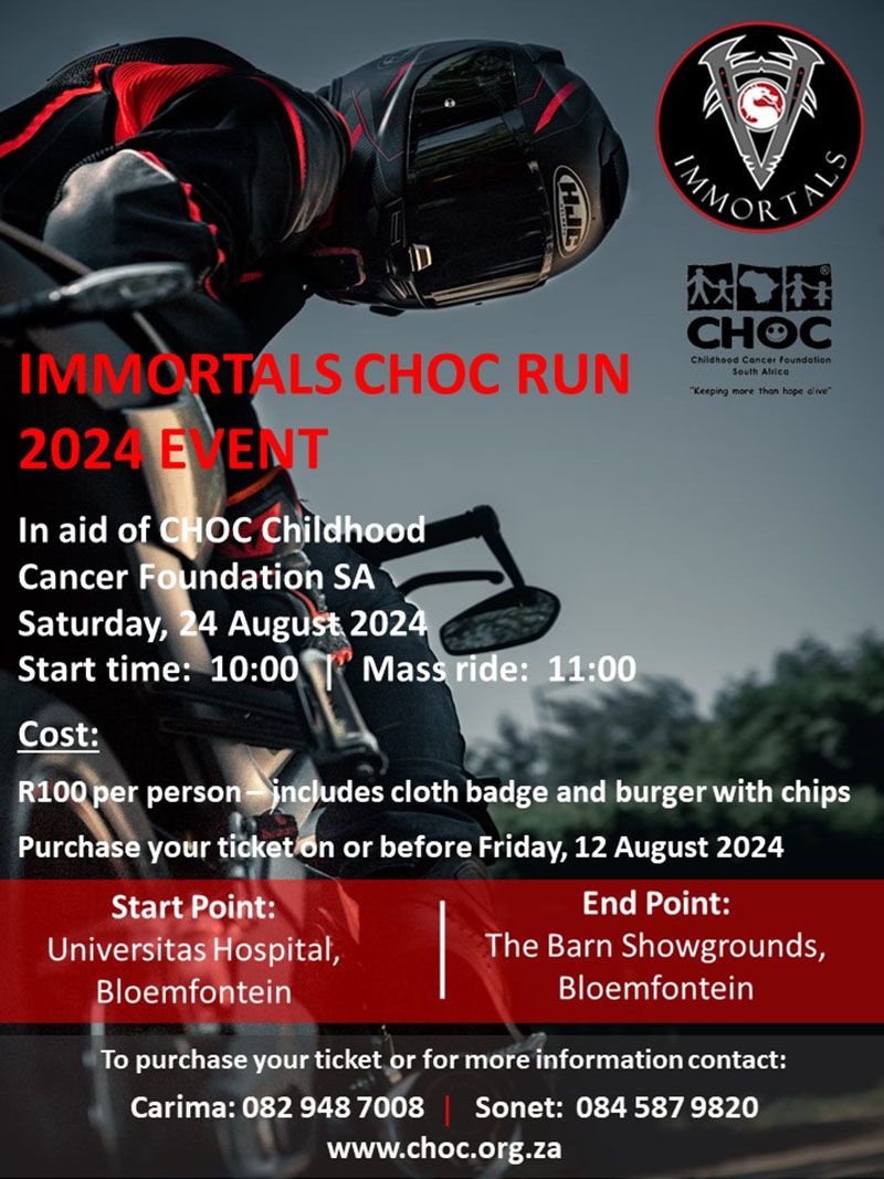 Immortals CHOC Bikers Run