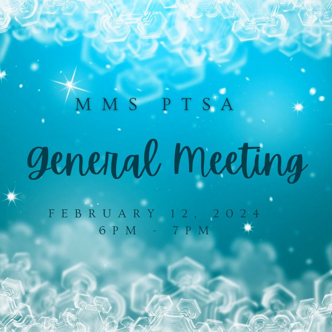 PTSA General Meeting