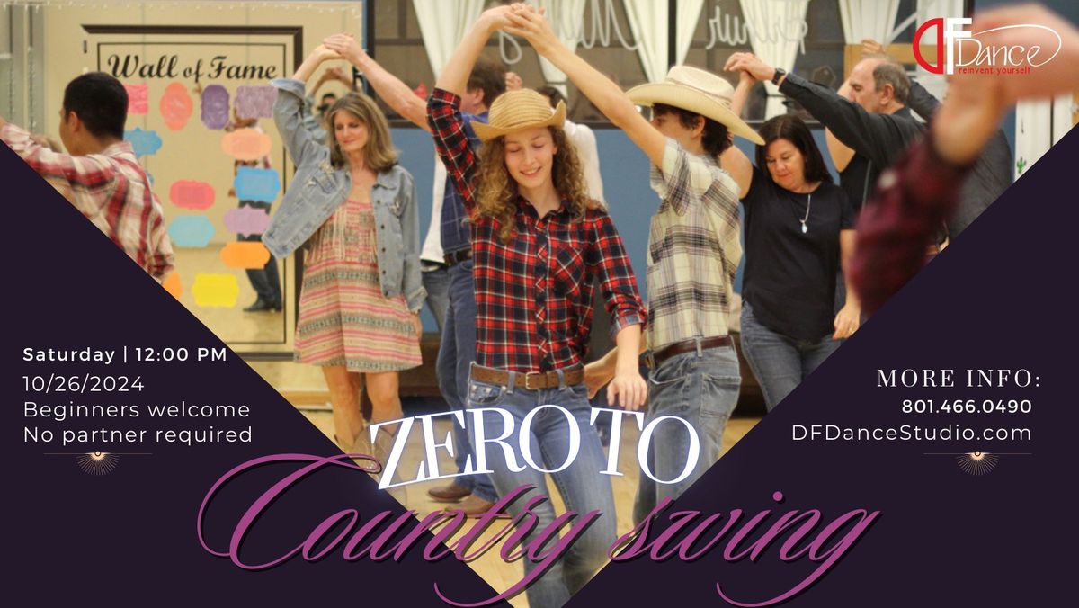 Zero to Country Swing Beginner Bootcamp