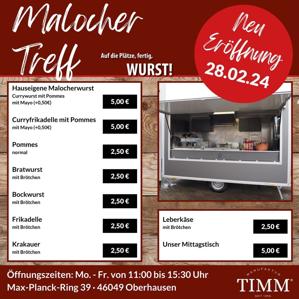 Er\u00f6ffnung Malocher Treff