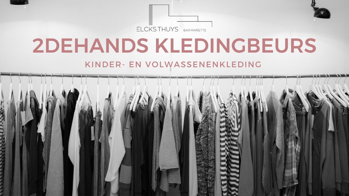 2dehands kledingsbeurs (weekend)