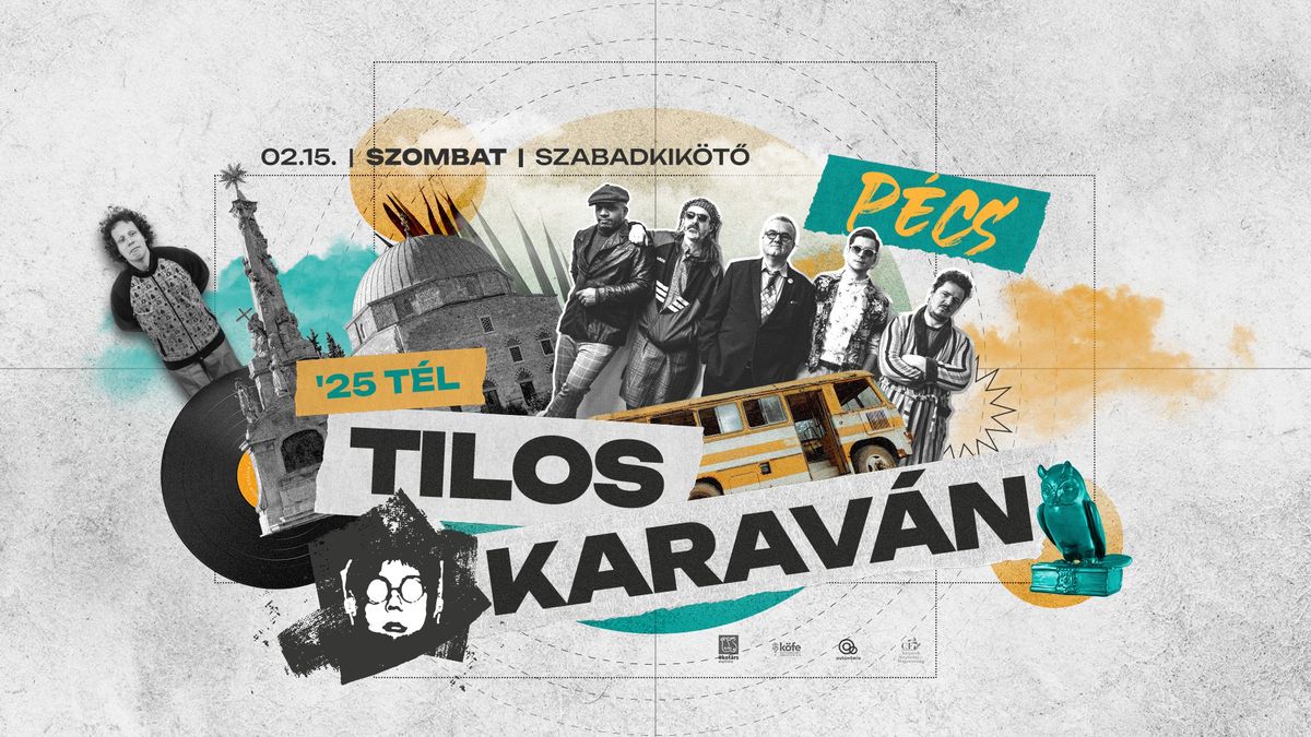 TILOS KARAV\u00c1N: TUD\u00d3SOK \/ 02.15. \/  P\u00e9cs, Szabadkik\u00f6t\u0151 w\/ Tilos Kerekasztal, Tilos Party: Dj Clairvo