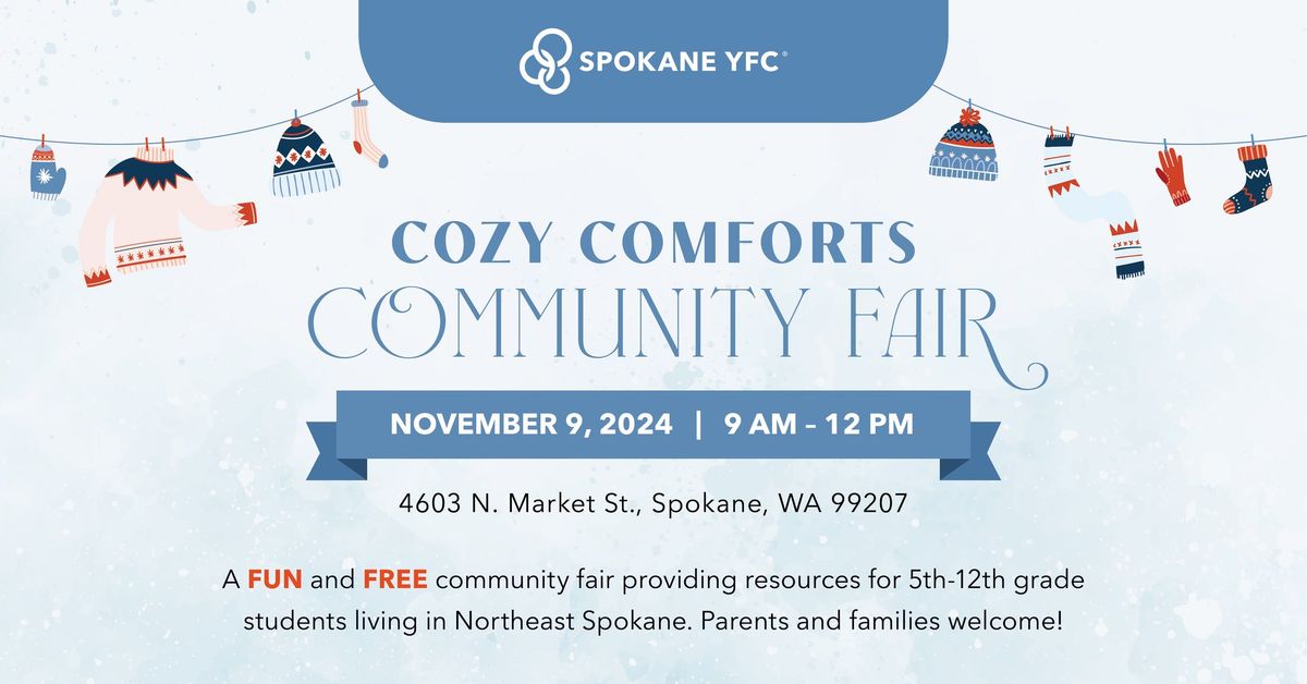 Cozy Comfort Community Resource Fair