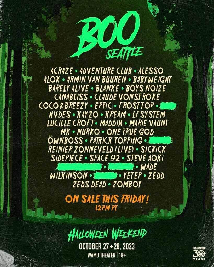 Boo Seattle - 2 Day Pass (18+)