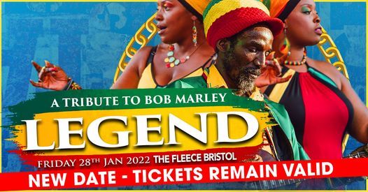 Legend: A Tribute to Bob Marley at The Fleece Bristol 28\/01\/22