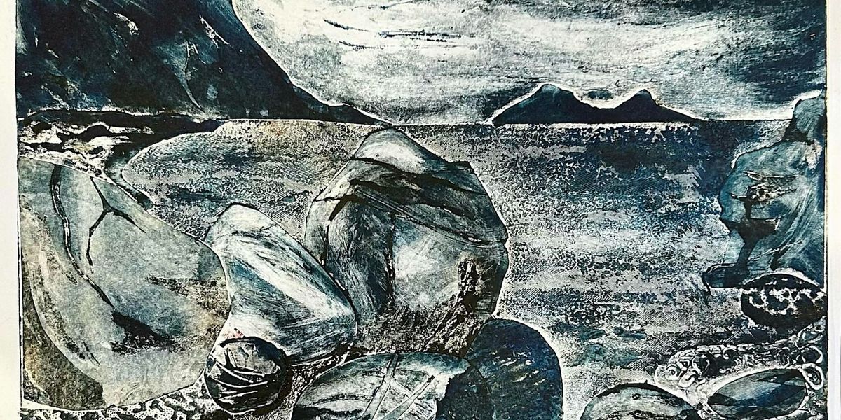 Collograph Printing and Landscape with Fiona Edmondson