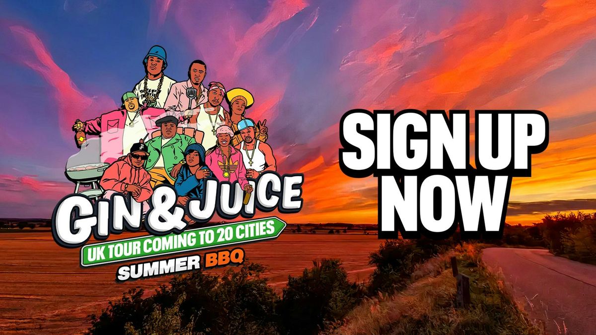 Gin &amp; Juice Presents: Old School Hip-Hop Outdoor Summer BBQ - Birmingham 2025