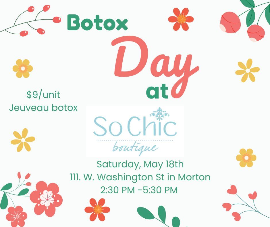 Botox and benefit for Amanda Gaylord and Family at So Chic Boutique! 