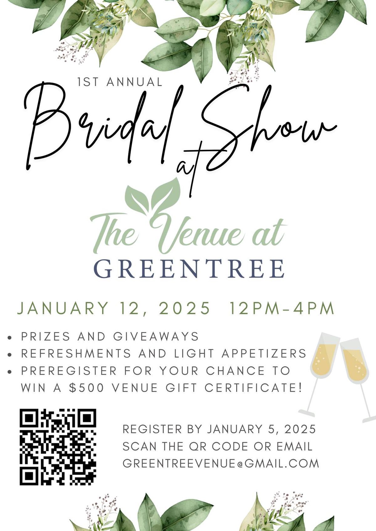 First Annual Bridal Show at The Venue at Greentree