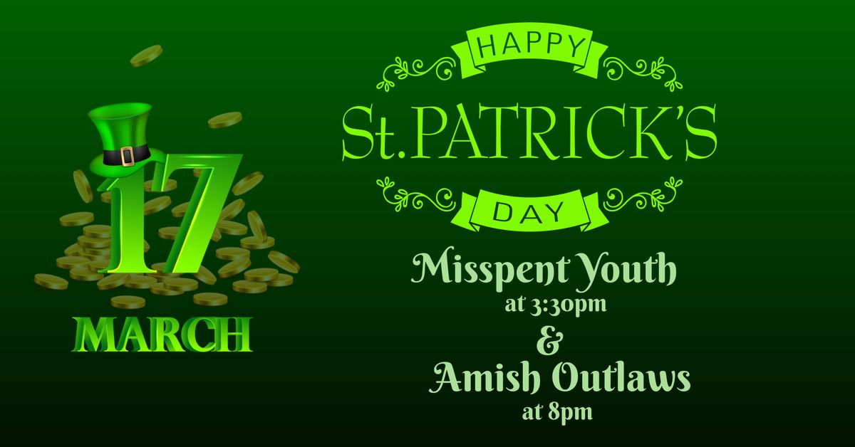 ST. Patrick's Day Party with Amish Outlaws 