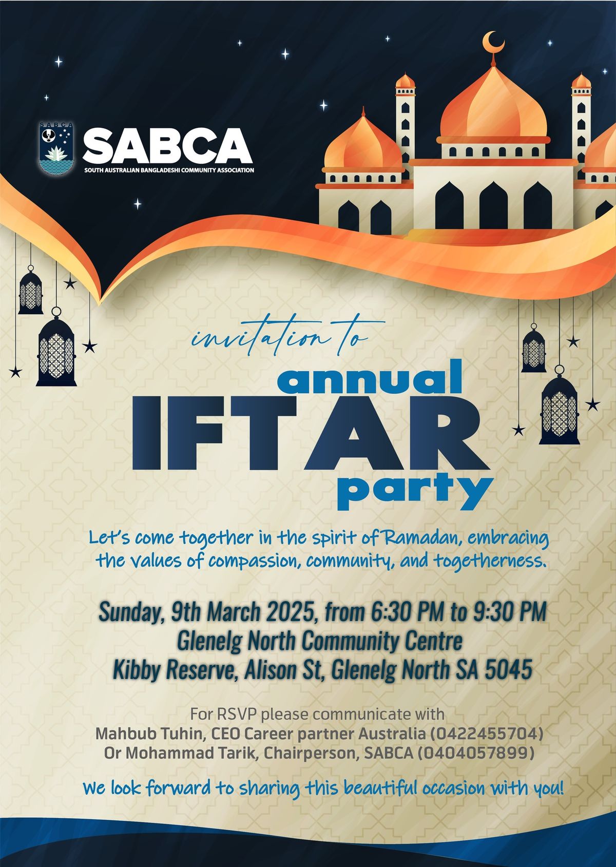 SABCA Annual Iftar 2025