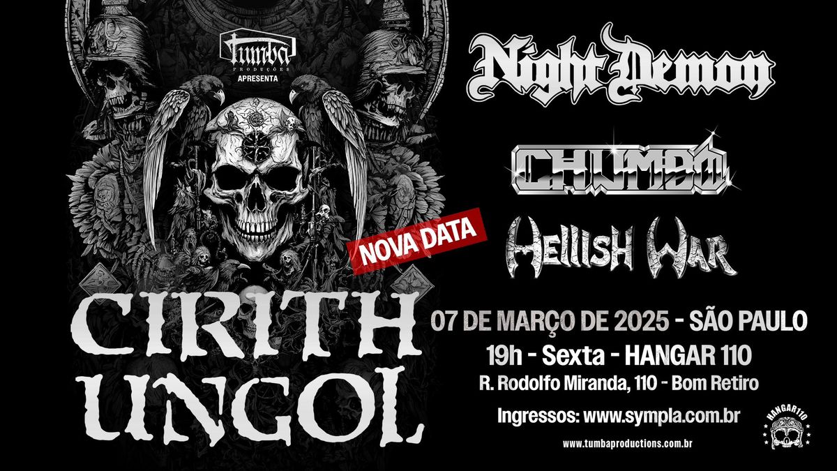 CIRITH UNGOL - NIGHTDEMON - HELLISH WAR - CHUMBO