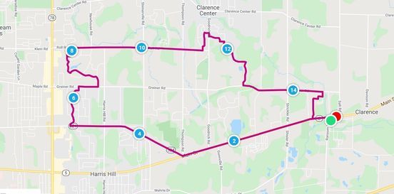 Market Rides Group Bike Ride Week 4 Clarence Hollow Farmers Market 3 July 21