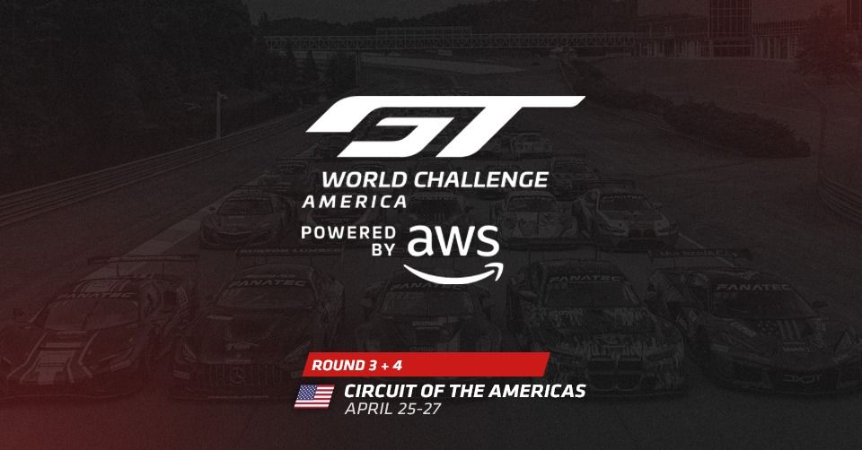 #GTCOTA - GT World Challenge America powered by AWS at COTA