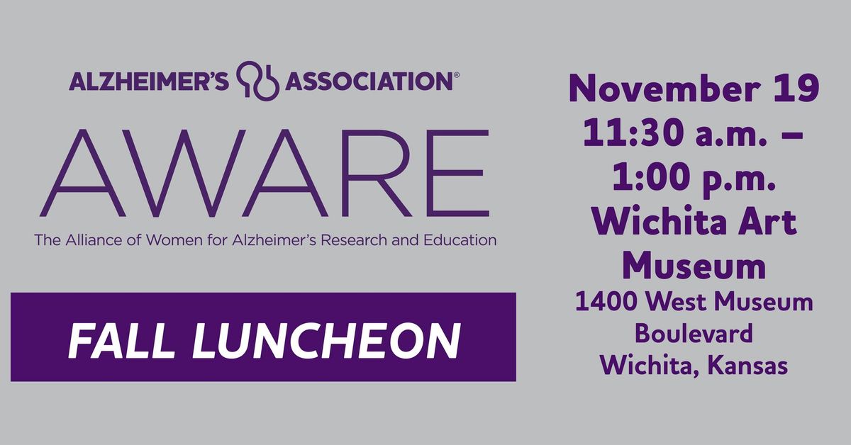 AWARE Fall Luncheon