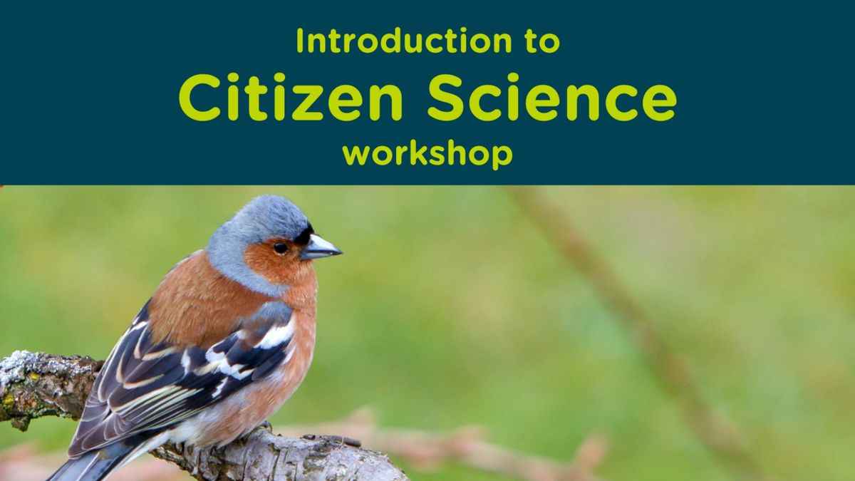 Introduction to Citizen Science Workshop at Troon Library