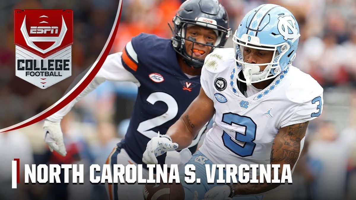 North Carolina Tar Heels at Virginia Cavaliers Football