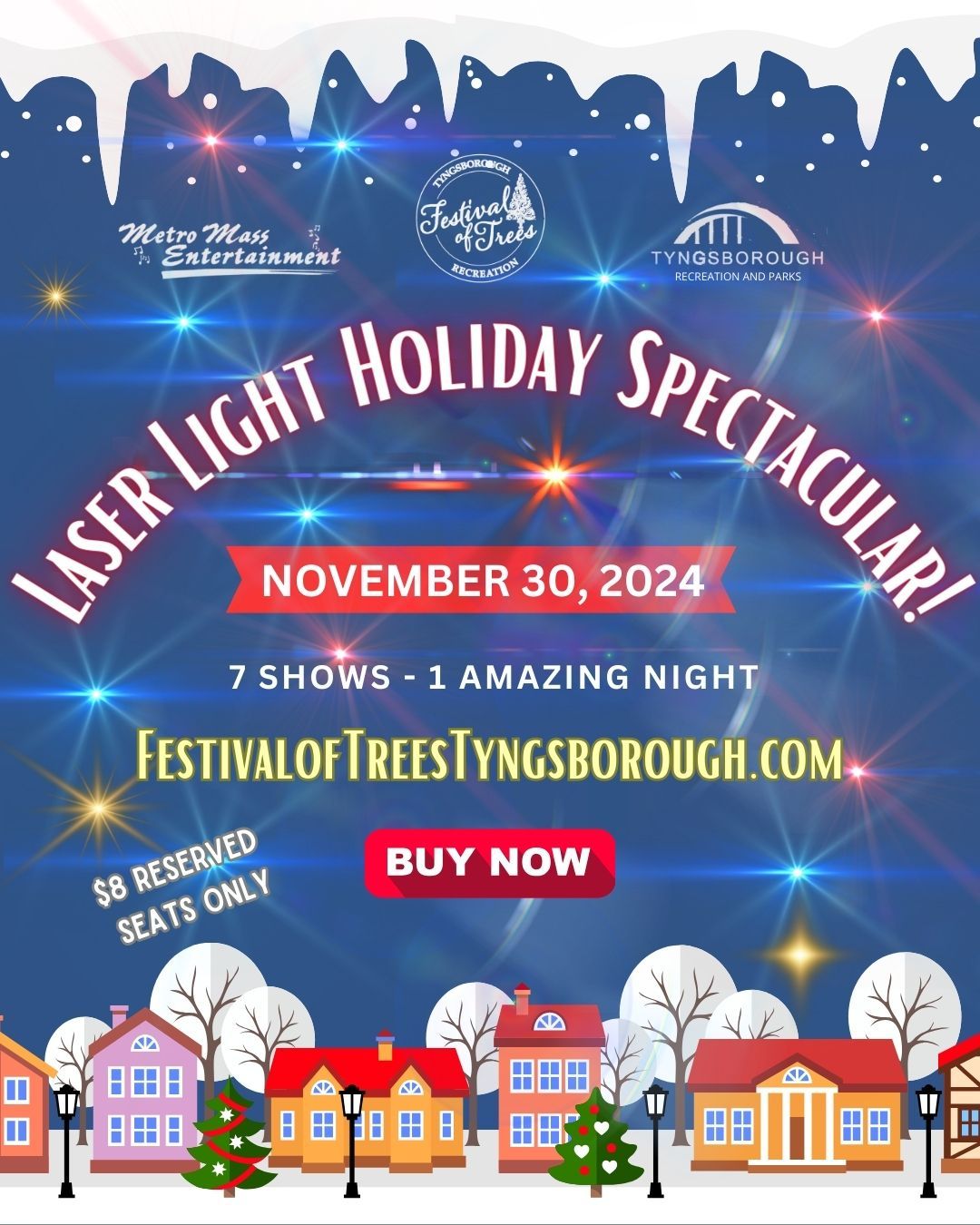 Laser Light Holiday Spectacular!