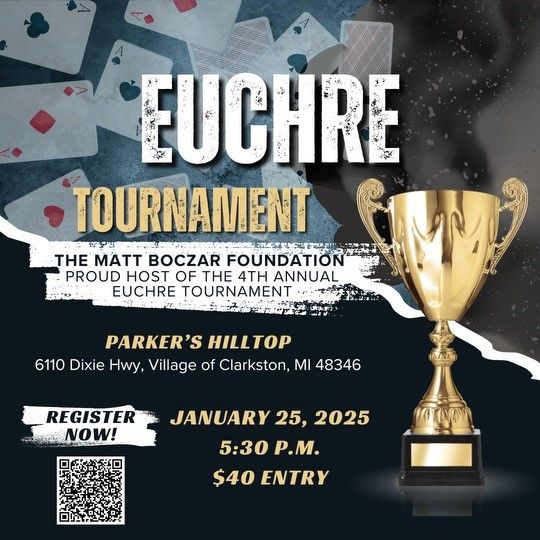 The Matt Boczar Foundation 4th Annual Euchre Tournament 