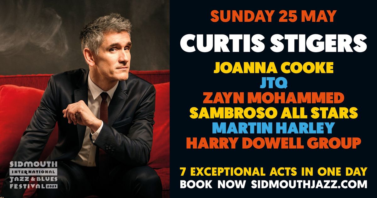 Sidmouth Jazz & Blues Festival Sunday - Headlining Curtis Stigers