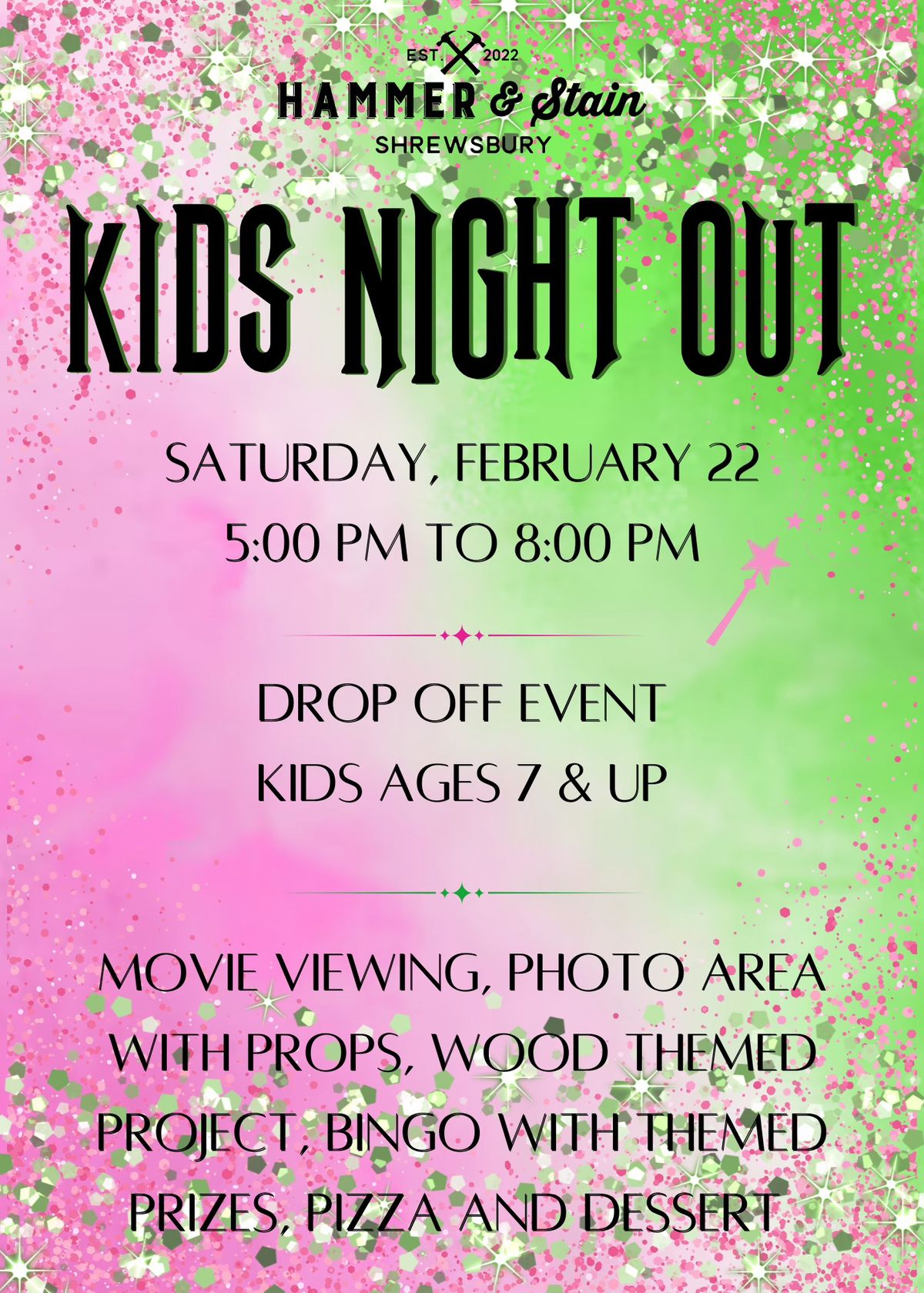 WICKED FUN KIDS NIGHT OUT