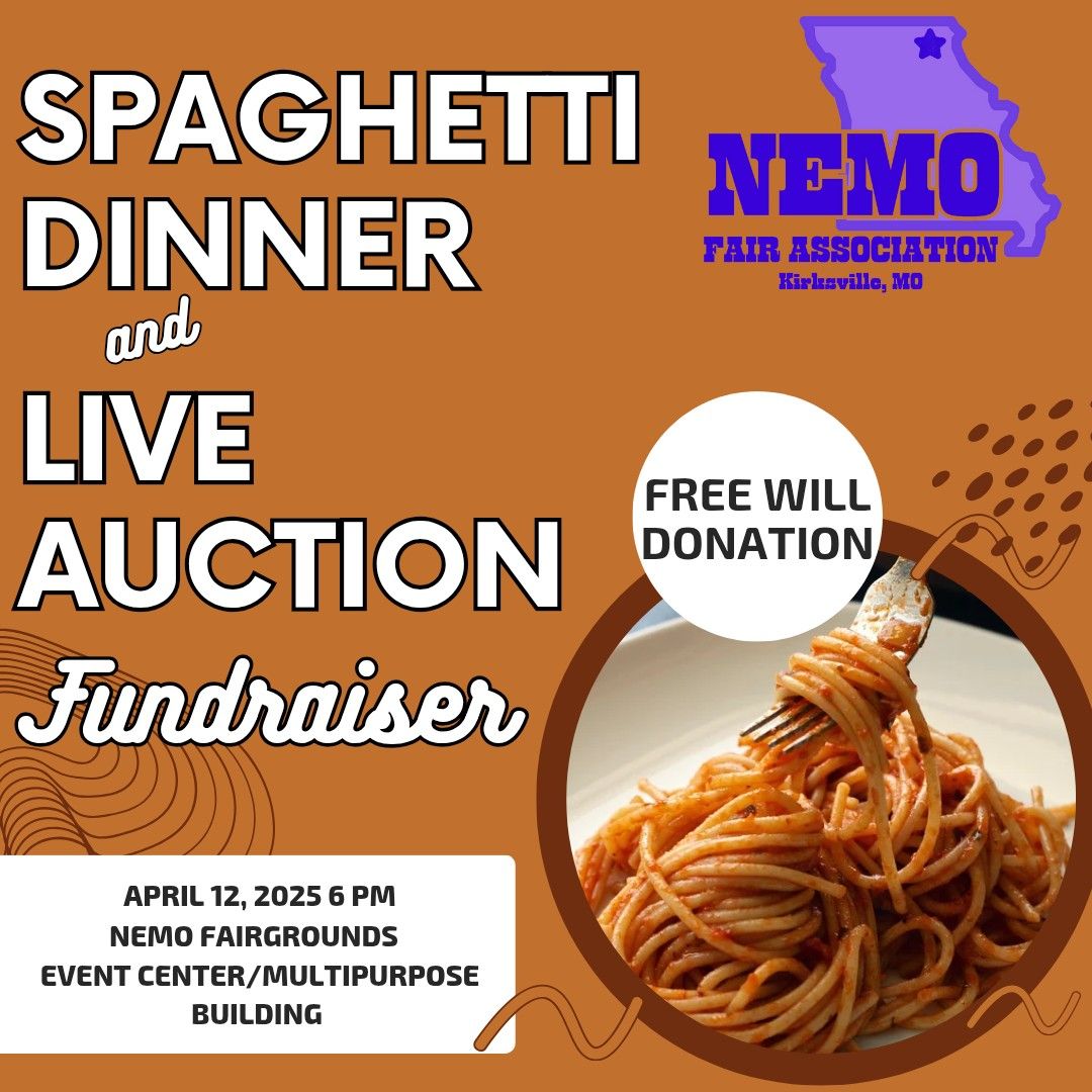 Spaghetti Dinner & Fundraising Auction!