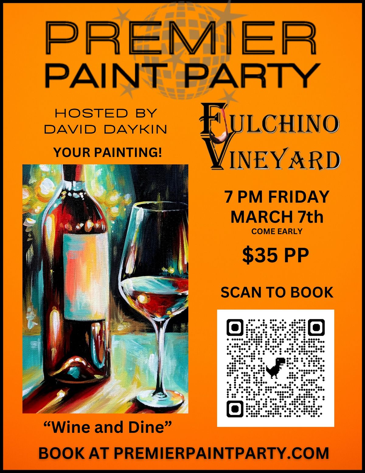 Paint "Wine and Dine" at Fulchino Vineyard (Hollis, NH)