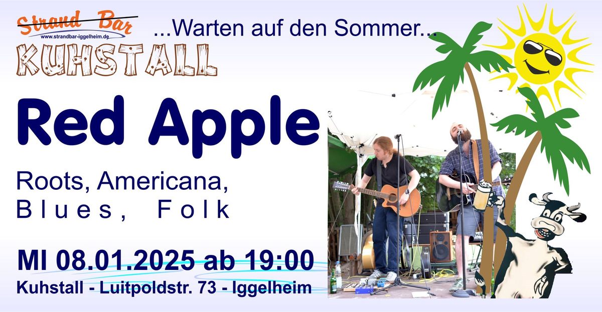 Red Apple live im Kuhstall