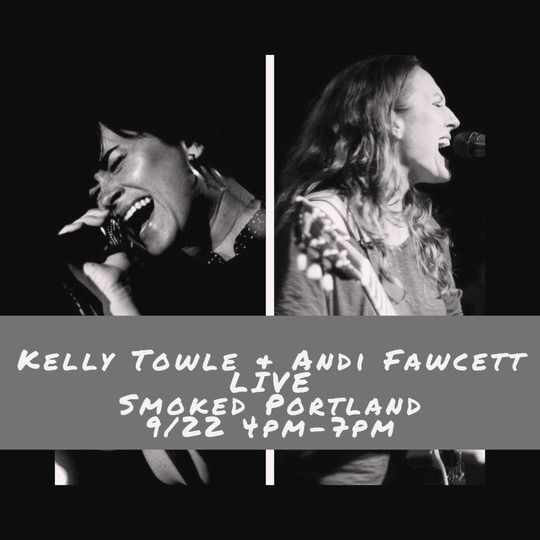 Kelly Towle & Andi Fawcett live at Smoked Portland 