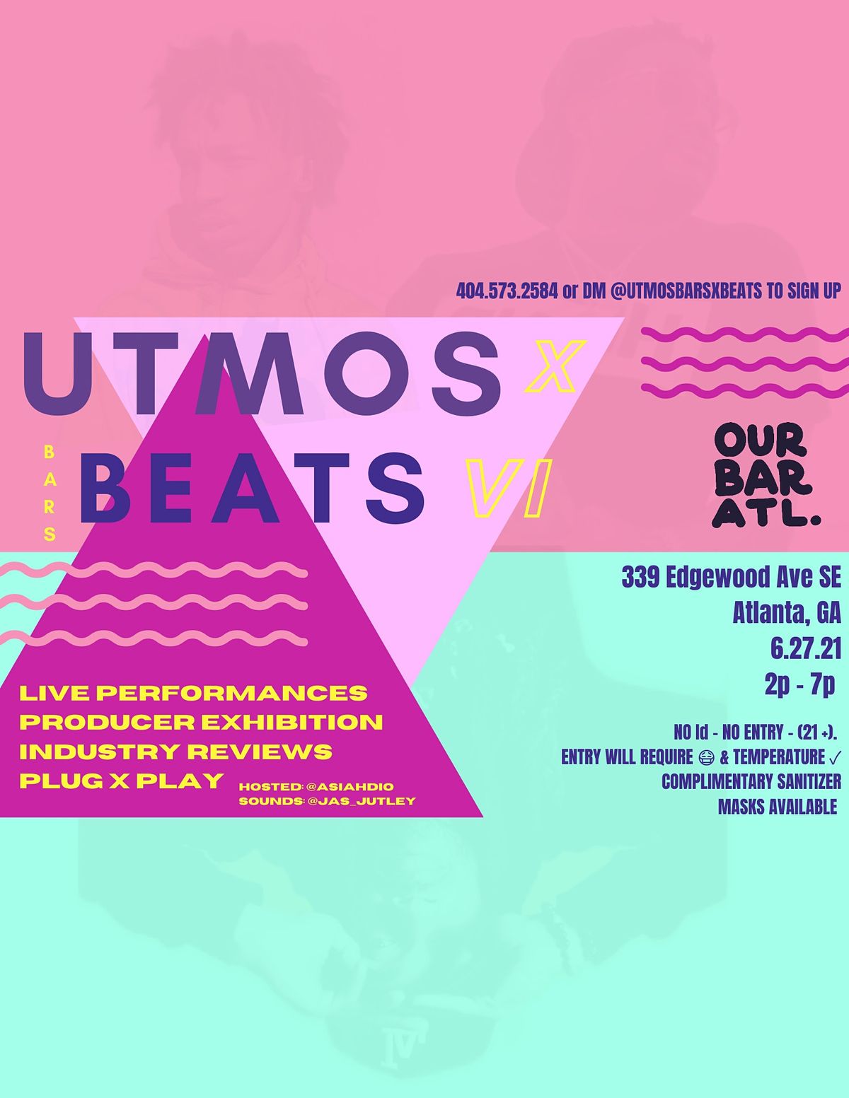 Utmos Bars X Beats VI @OurBarAtl