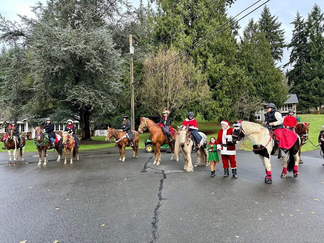 Annual Caroling with Horses