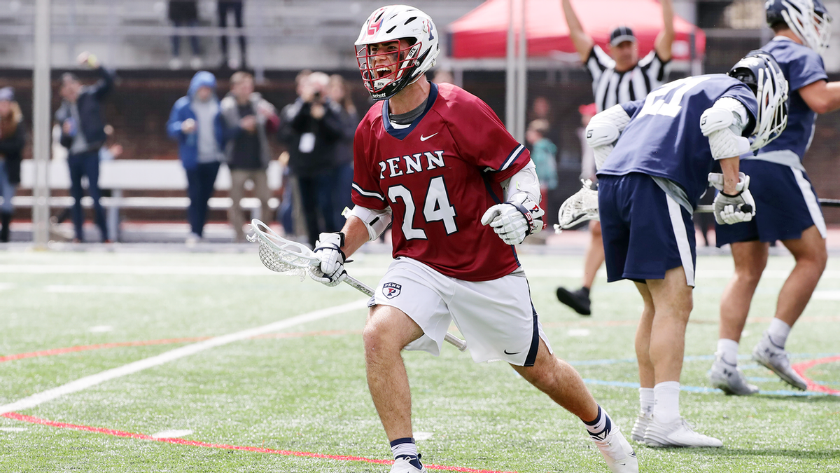 Yale Bulldogs at Penn Quakers Mens Lacrosse