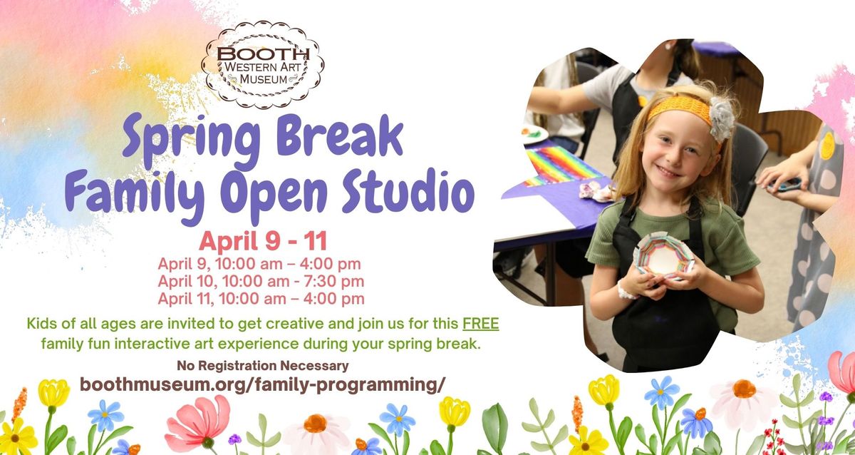 Spring Break Open Studio